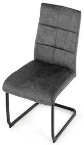 Set de scaune de sufragerie Vintage DCL-D1275GREY4, 4 buc