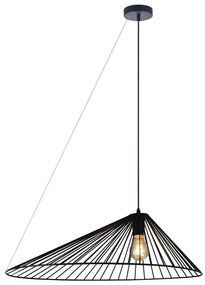 Lustră pe cablu AURORA 1xE27/20W/230V d. 60 cm negru