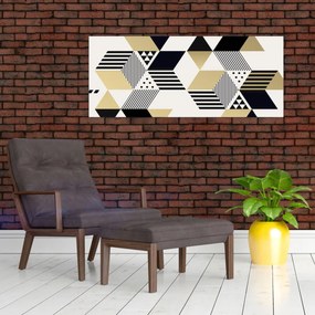 Tablou - Forme geometrice N⁰1 (120x50 cm)