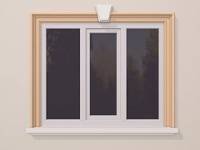 Ancadrament fereastra exterior FP123 dimensiuni 135x81x2000mm