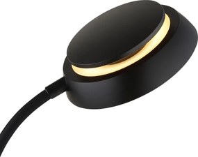 Globo 58496S - Lampă de birou LED tactilă reglabilă KIRK LED/12W/230V, neagră