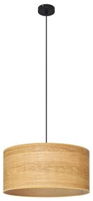 Lustră pe cablu ALBA 1xE27/15W/230V d. 40 cm maro/negru