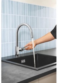 GROHE 30551000 - Baterie pentru chiuvetă START EDGE 357 mm, crom lucios