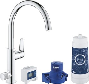 Baterie bucatarie cu filtru de apa Grohe Blue Pure Baucurve
