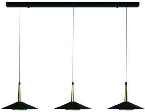 Lustra cu 3 pendule LED design tehnic ORION MA-7475