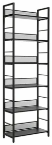Raft Raw, 6 rafturi, negru