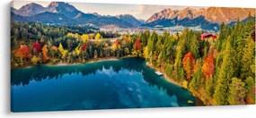 Tablou - Lacul Urisee, Austria (120x50 cm)