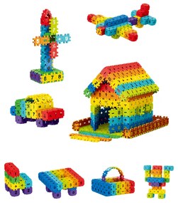 SET DE CONSTRUCTIE STEAM - MICUTUL MATEMATICIAN (200 PIESE) - BUFNITEL (188-665)