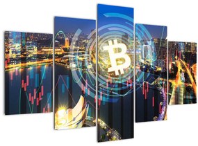 Tablou - Orașul investițiilor (150x105 cm)