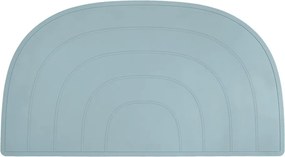 Suport din silicon pentru masă Kindsgut Rainbow, 48 x 25 cm, albastru
