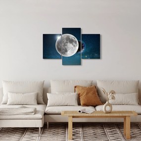 Tablou - Pământul în eclipsa de lună (90x60 cm)