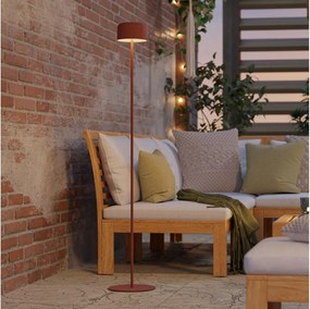 Eglo 901897 - Lampă solară de podea ROCCANOVA LED/2,8W/3,7V IP44 portocalie