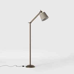 Lampadar, Lampa de podea cu brat articulat Snodo