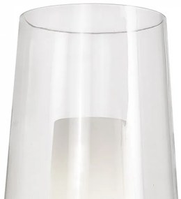Aplica de perete design modern Nora alb/ lemn