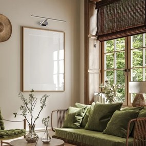 Aplică LED pentru tablouri PRADO LED/11W/230V crom lucios