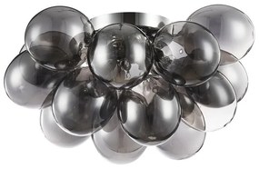 Lustra aplicata / Plafoniera design deosebit diam. 38cm Balbo fumurie MYMOD112-04-N