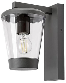 Aplica de perete pentru iluminat exterior design modern IP44 Savano antracit