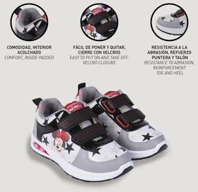 Disney Minnie Star Pantofi de stradă cu LED luminos, clipitor 25
