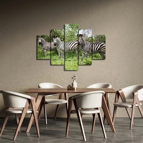 Tablou cu zebre (150x105 cm)