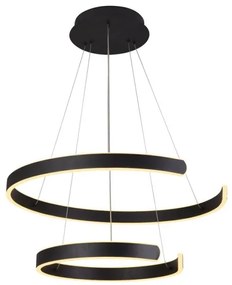 Lustră LED dimabilă pe cablu LED/120W/230V 3000-6500K + telecomandă