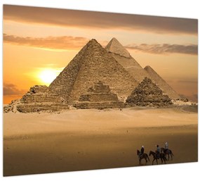 Tablou - Piramidele (70x50 cm)