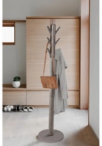 Cuier gri din lemn de arbore de cauciuc Flapper – Umbra