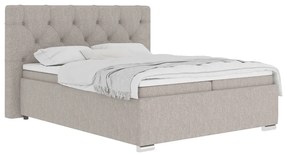 Pat boxspring 180x200, Gri-Maro, MORINA