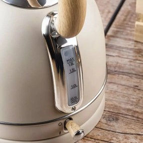Fierbator de apa model rustic 1.8 l Klausberg KB7906 crem
