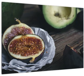 Tablou cu fistic și avocado (70x50 cm)