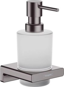Dozator sapun lichid Hansgrohe AddStoris negru - crom periat