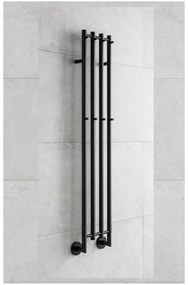 P.M.H. MO1B-R - Uscător electric pentru prosoape MONA, 93 W, 230 V, 153,3 cm, IP44, negru