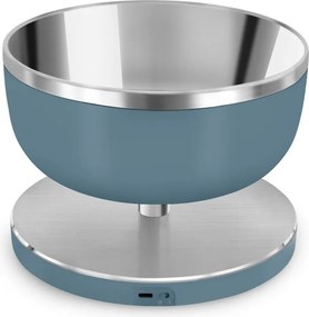 Cantar de bucatarie Smeg Collezione KSC01SBMWW, Pana la 5 kg/5 l, Functie TARA, Afisaj LED, Baza antiderapanta, Baterie reincarcabila, Albastru cenusiu