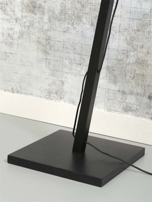 Lampa de podea eco din bambus Bhutan S 25x20, negru/ natur