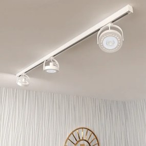 Spot în sistem pe șină LUGAR AR111 3xGU10/25W/230V alb