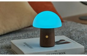 Veioză albă/în culoare naturală închisă LED (înălțime 12,5 cm) Alice Mushroom – Gingko
