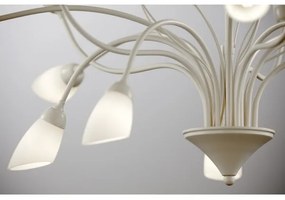 Jupiter 2061 - Lustra pe tijă GLORIOSA, 10xG9/14W/230V, crem