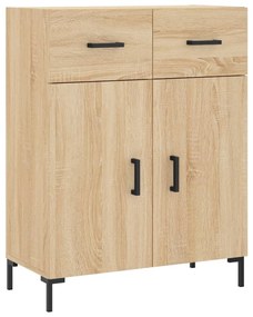 vidaXL Dulap, stejar sonoma, 69,5x34x90 cm, lemn compozit