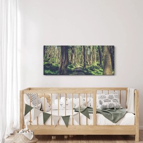 Tablou cu drum între copaci (120x50 cm)