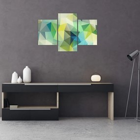 Tablou abstracțiunii geometrice (90x60 cm)