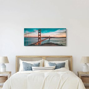 Tablou - Golden Gate, San Francisco (120x50 cm)