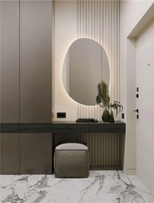 Oglinda cu iluminat LED pentru baie IP44 LORIN 60x85cm