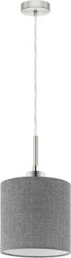 Eglo - Lustră LED Tunja suspendată pe cablu 1xE27/60W/230V, gri