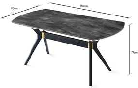 Masă de sufragerie Ikon Multicolor