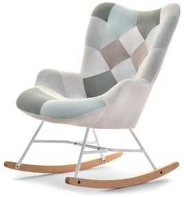 Fotoliu Sibyla (patchwork + negru). 1110392