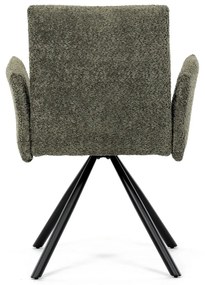 Set de scaune de sufragerie cu mecanism deîntoarcere DCH-W1117 GRN2, 2 buc.