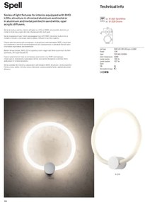 Redo 01-2222 - Plafonieră LED dimmabilă SPELL LED/32W/230V, crom lucios