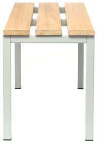 Bancă pentru dressing 100 x 35 x 45 cm, gri - RAL 7035