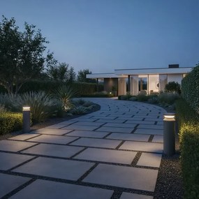 Lampă LED de exterior Ideal Lux BOEING LED/14W/230V 40 cm IP65 antracit