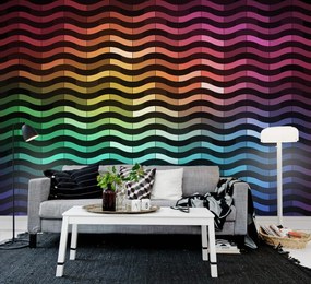 Tapet Rainbowwave, Rebel Walls