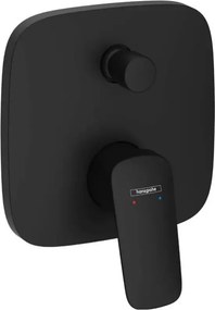 Baterie de dus monocomanda negru mat Hansgrohe Logis